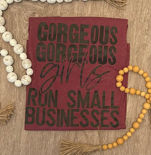 Small Business Girls Shirt Medium